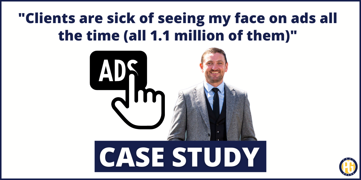 “Clients Are Sick of Seeing My Face on Ads all the Time (all 1.1 Million of Them)”