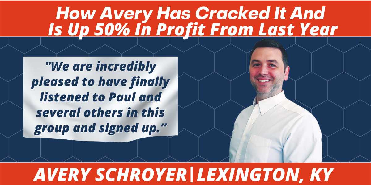 How Avery Has Cracked It And Is Up 50% In Profit From Last Year