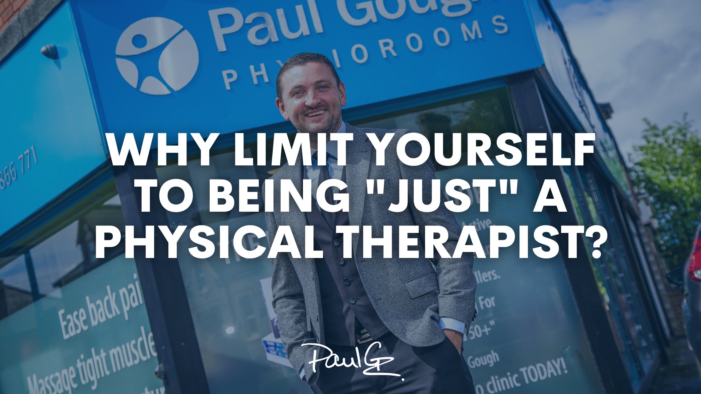 Why Limit Yourself To Being “Just” A Physical Therapist?