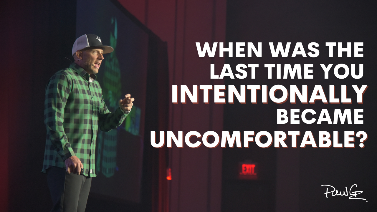 When Was The Last Time You Intentionally Became Uncomfortable? With James Lawrence